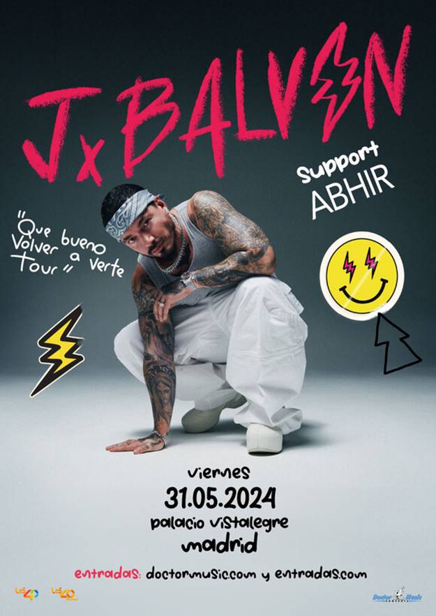 J Balvin ‘Que Bueno Volver a Verte’ Tour