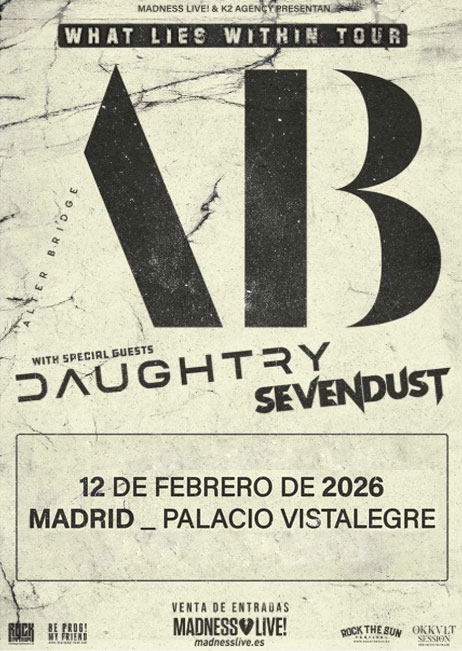 Alter Bridge – What lies within Tour