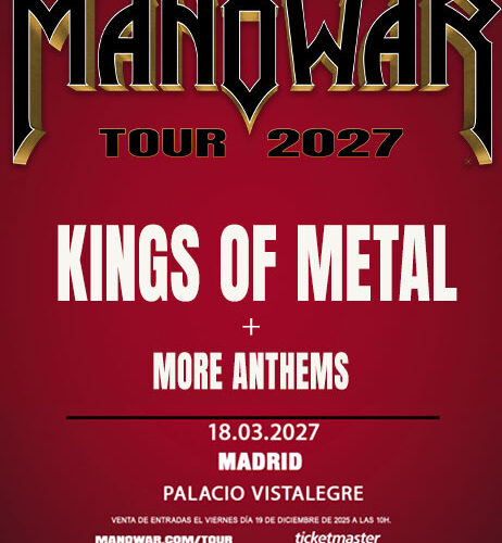 Manowar – Kings Of Metal Fighting The World Tour 2027